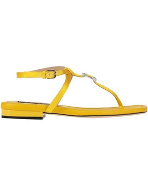 Sergio Rossi Thong Sandal - Yellow