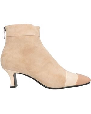 Luciano Barachini Ankle Boots Leather - Natural