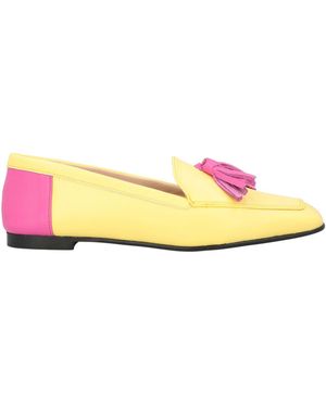 Giulia Neri Loafers Synthetic Fibers - Yellow
