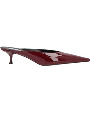 Victoria Beckham Mules & Clogs - Red