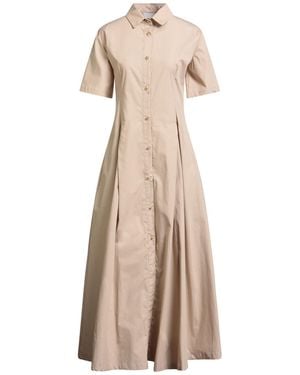 Gaelle Paris Maxi Dress Cotton - Natural