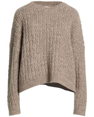 Gentry Portofino Taupe Sweater Alpaca Wool, Polyamide, Cashmere, Virgin Wool - Brown