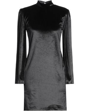 White Wise Mini Dress Polyester, Elastane - Black