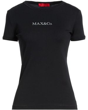MAX&Co. T-Shirts - Black