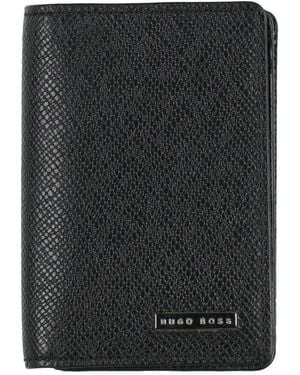 BOSS Coin Purse Cow Leather - Black