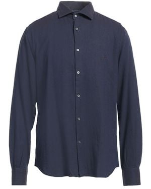 Brooksfield Shirt Cotton - Blue