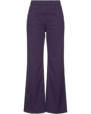 SEVENTY VENEZIA Jeans Cotton, Elastane - Purple