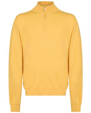 Gran Sasso Jumper Virgin Wool, Viscose - Yellow