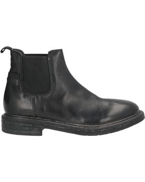 Moma Ankle Boots Leather - Black