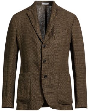 Boglioli Khaki Blazer Linen - Green