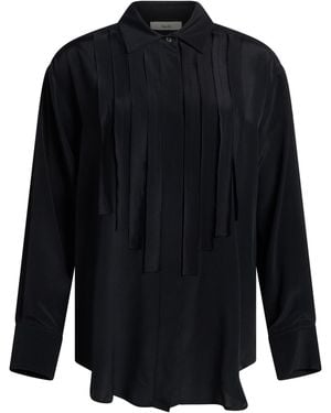 Suoli Shirt Acetate, Silk - Blue