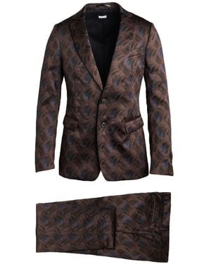 Dries Van Noten Chocolate Suit Polyester, Acetate, Silk - Black