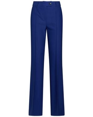 Rebel Queen Pants Polyester, Elastane - Blue