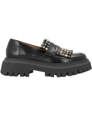 Maje Loafers Leather - Black