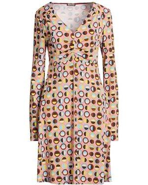 Maliparmi Mini Dress Viscose, Elastane - Natural