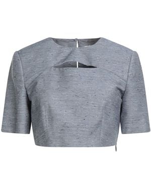 SKILLS & GENES Pastel Top Viscose, Cotton, Acrylic, Polyester - Gray