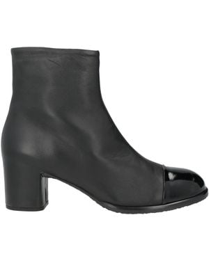 Roberto Del Carlo Botines De Caña Alta - Negro