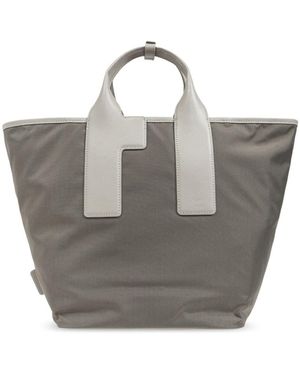 Furla Borsa Tote Piuma Media - Grigio