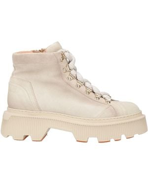 Santoni Ankle Boots - Natural