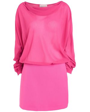 Semicouture Mini Dress - Pink