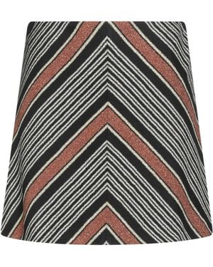 Missoni Mini Skirt Viscose, Metallic Fiber - Gray