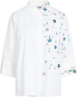 Alpha Studio Shirts - White