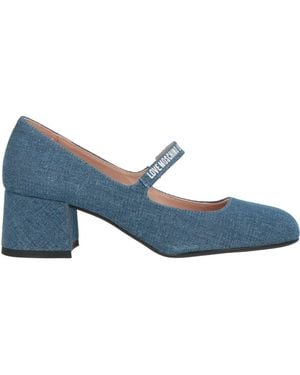 Love Moschino Court Shoes - Blue