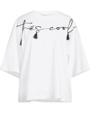 White Wise T-Shirts - White