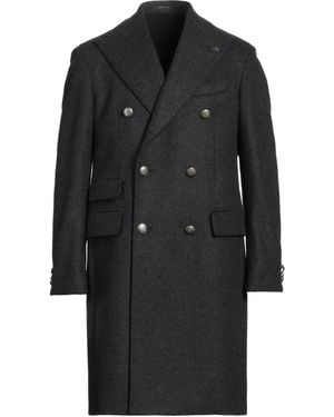Gabriele Pasini Coat Wool, Cashmere - Black