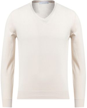 FILIPPO DE LAURENTIIS Cream Jumper Cotton - White