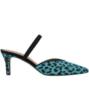 Via Roma 15 Azure Pumps Leather - Green