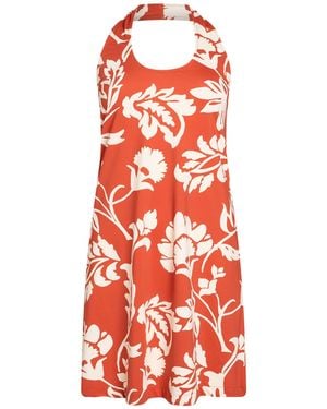 Raffaela D'angelo Mini Dress Polyamide, Elastane - Red
