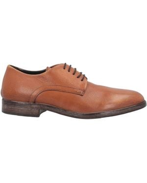 Moma Lace-Up Shoes Calfskin - Brown