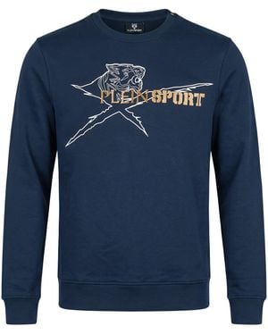 Philipp Plein Sweatshirt Cotton - Blue