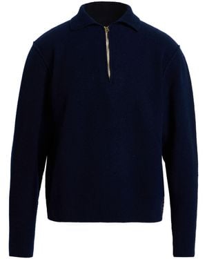Fortela Midnight Sweater Wool - Blue
