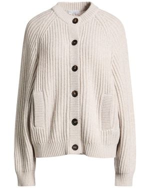 Brunello Cucinelli Light Cardigan Cashmere - White