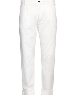 Liu Jo Pants Cotton, Polyester, Elastane - White