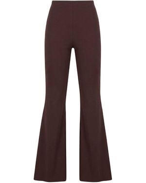Rick Owens Chocolate Trousers Viscose, Polyamide, Elastane - Purple