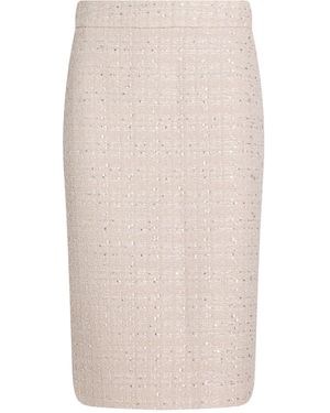 Emporio Armani Midi Skirt - White