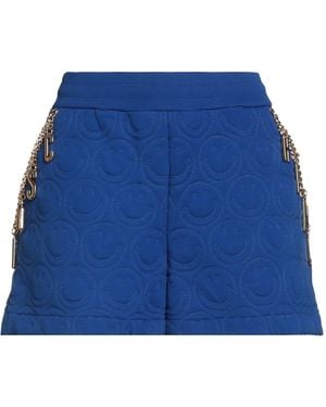 Moschino Couture Bright Shorts & Bermuda Shorts Cotton - Blue
