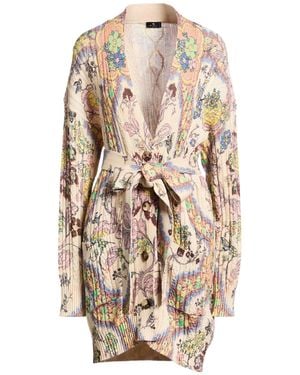 Etro Cream Cardigan Cotton, Cashmere - White