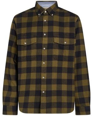 Woolrich Military Shirt Cotton - Green