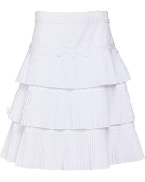 Maison Common Midi-Rock - Weiß