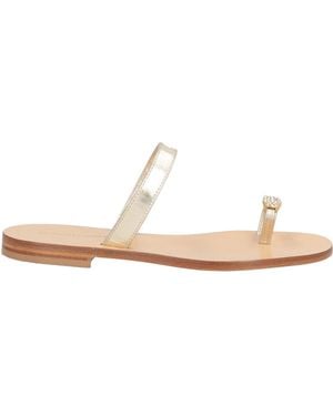DG POSITANO Thong Sandal - White