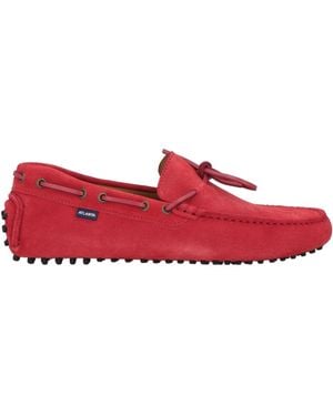 ATLANTA MOCASSIN Loafers Soft Leather - Red