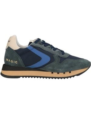 Valsport Trainers Leather, Textile Fibres - Blue