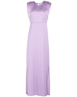 8pm Maxi Dress Viscose - Purple