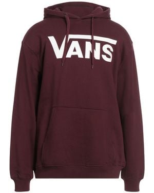 Vans Burgundy Sweatshirt Cotton - Red