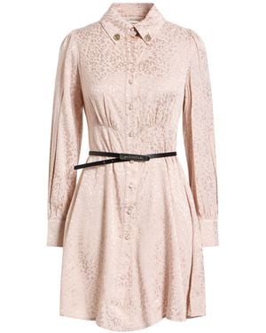 Anna Molinari Blush Mini Dress Viscose - Pink