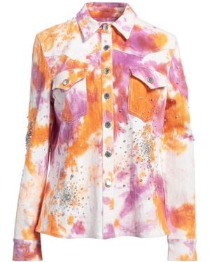 DES_PHEMMES Denim Outerwear Cotton - Pink